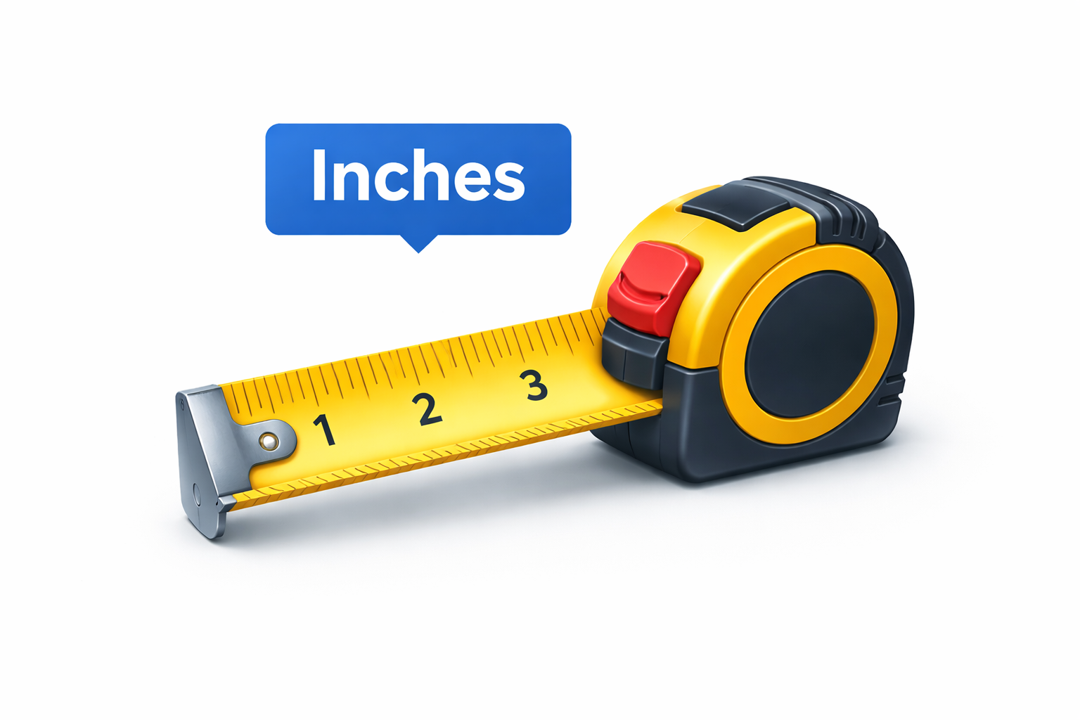 Inches measurement icon