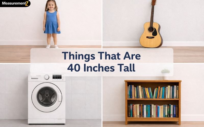 How Tall is 40 Inches