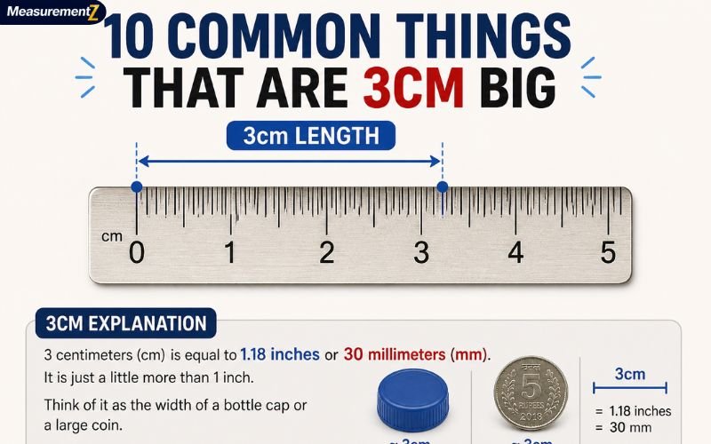 How Big Is 3 cm