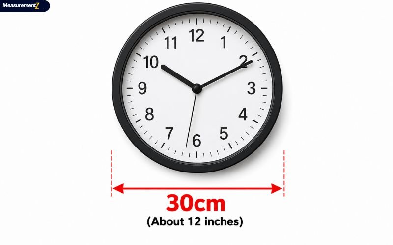 How Big Is 30 CM