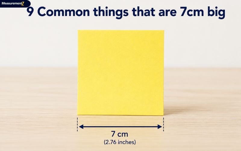 How Big Is 7 CM