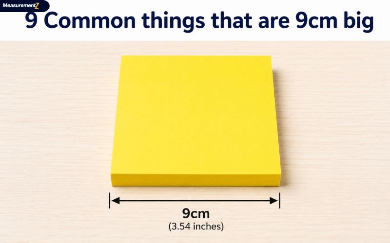 How Big Is 9 CM