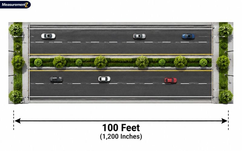 How Long Is 100 Feet