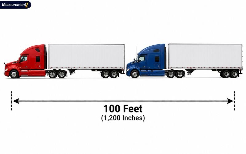 How Long Is 100 Feet