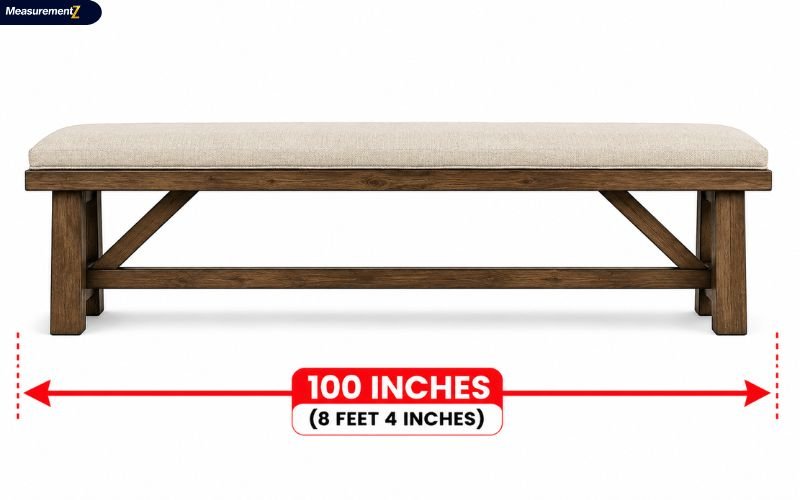 How Long Is 100 Inches