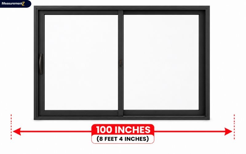 How Long Is 100 Inches