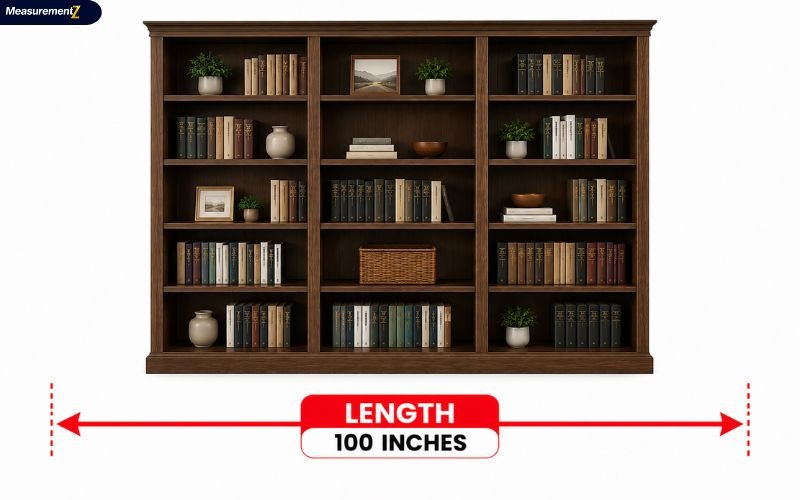 How Long Is 100 Inches