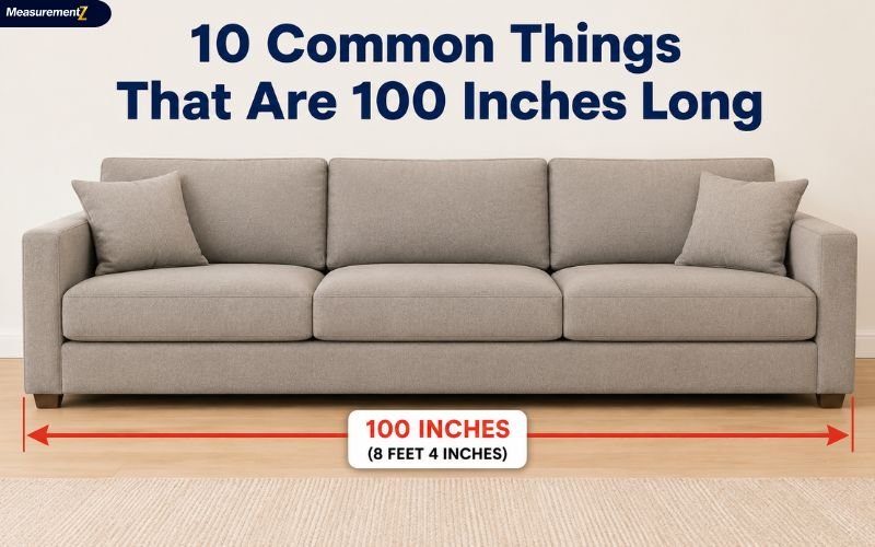 How Long Is 100 Inches