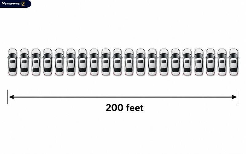How Long Is 200 Feet