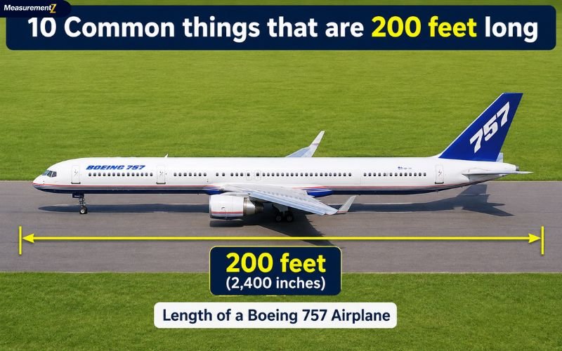 How Long Is 200 Feet