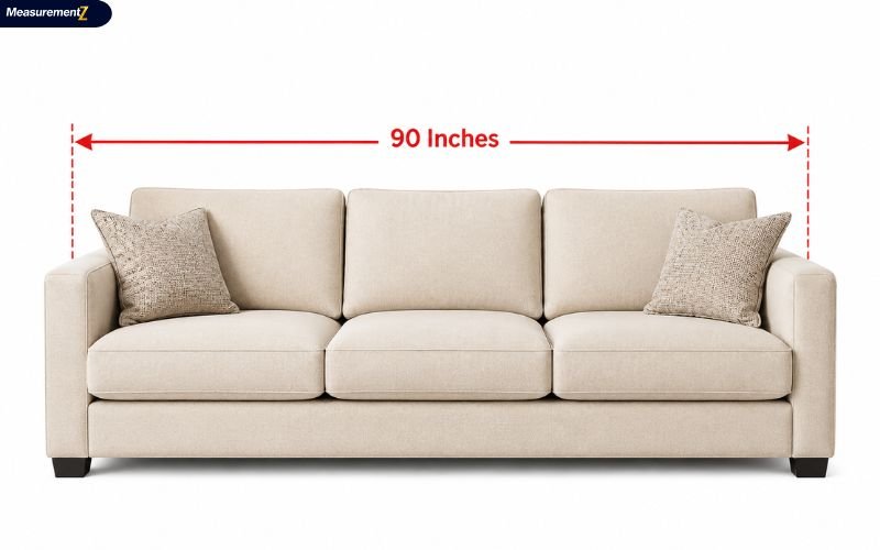 How Long Is 90 Inches