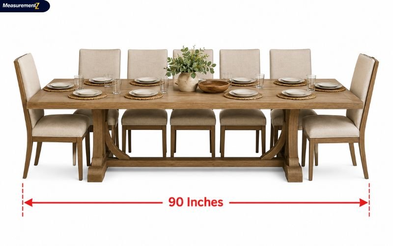 How Long Is 90 Inches